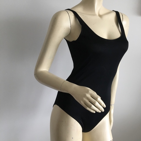 black tank top bodysuit